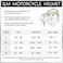 ILM Bluetooth Integrated Modular Flip up Full Face Motorcycle Helmet Sun Shield Mp3 Intercom Model 953/953 PRO