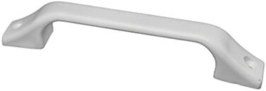 RV Designer E222, Plastic Grab Handle, 8 3/4 inch, White, Entry Door Hardware