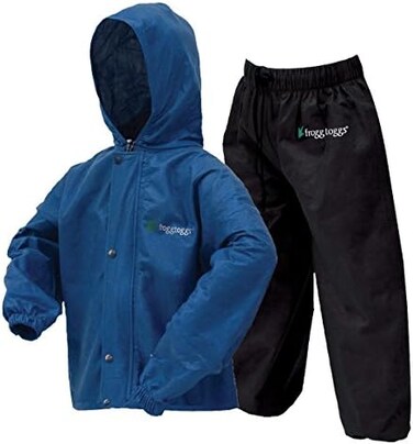 FROGG TOGGS Youth Polly Woggs Waterproof Breathable Rain Suit