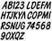 Hardline Products Series 400 Factory Matched 3-Inch Boat &amp; PWC Registration Number Kit, Solid Black,BLK400EC
