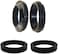 AHL Front Fork Shock Oil Seal and Dust Seal Set 41mm x 54mm x 11mm for Honda CBR600RR CBR600 RR 2005 2006 2007 2008 2009 2010 2011 2012 / CBR600F 600 1991-1998 2012 / CBR600 F 599 2004