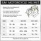 ILM Full Face Motorcycle Street Bike Helmet with Removable Winter Neck Scarf + 2 Visors DOT Model-JK313