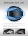 YEMA Helmet YEMA Open Face Motorcycle Helmets, DOT Approved 3/4 Helmet Motorcycle Dual Visor Quick Release Buckle, Helmets for Adults Motorcycle Men Women Helmets for Moped Scooter Street - YM-627