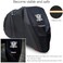 XYZCTEM Motorcycle Cover -Waterproof Outdoor Storage Bag,Made of Heavy Duty Material Fits up to 116 inch, Compatible with Harley Davison and All motors(Black&amp; Lockholes&amp; Professional Windproof Strap)