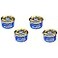 California Scents Spillproof Organic Air Freshener, Newport New Car, 1.5 Ounce Canister (Pack of 4)