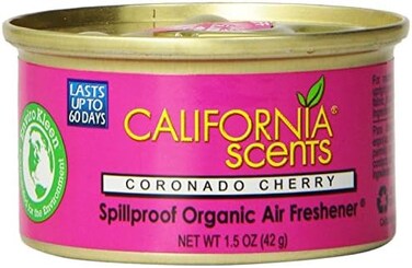 California Scents Coronado Cherry Organic Air Freshener (1.5oz, Pack of 4)
