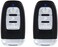 EASYGUARD EC002 Smart Key RFID PKE Car Alarm System Passive Keyless Entry Remote Engine Start Starter Push Start Button &amp; Touch Password Entry Hopping Code