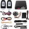 EASYGUARD EC002 Smart Key RFID PKE Car Alarm System Passive Keyless Entry Remote Engine Start Starter Push Start Button &amp; Touch Password Entry Hopping Code