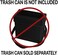 KMMOTORS Comfortable Car Wastebasket Garbage bin Aladdin Plastic Bag Jopps-Can&amp;Liner