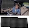 XCBYT Car Window Shades - 2 Pack Car Curtains Side Window Sun Shade Priavcy Protection 100% Sun Glare and UV Rays Protection Car Window Shade for Baby Black