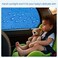 aokway Car Sun Shade Car Window Shade Double Thickness Rear Side Window Auto Sunshades Universal Fit for rv Truck for Baby UV Protection 2 Pack