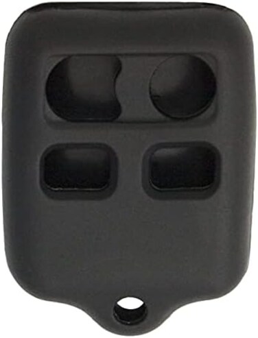 كيليس تو جو جراب حماية سيليكون جديد لمفتاح التحكم عن بعد بـ 4 ازرار FCC CWTWB1U345 CWTWB1U331 - اسود