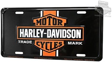 HARLEY-DAVIDSON Harley Davidson Vintage Classic Logo License Plate