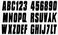 Hardline Products BLK350EC Series Factory Matched 3-Inch Boat &amp; PWC Registration Number Kit, Solid Black
