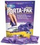 Walex Porta-Pak Black Holding Tank Deodorizer &amp; Portion Control System Drop-Ins - Rapid Breakdown of Waste &amp; Paper, Odor Prevention, Cleans Tank &amp; Sensors - Lavender Breeze, 10-Pack