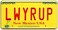 Celebrity Machines Breaking Bad   LWYRUP   Metal Stamped License Plate