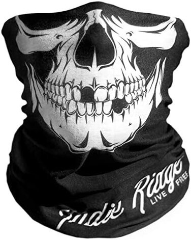 Indie Ridge Skull Face Mask - Motorcycle Ski Snowboard Winter Face Mask