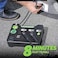 Slime 50123 Flat Tire Puncture Emergency Kit, Includes Sealant and Tire Inflator Pump, Digital, Suitable for Cars and Other Highway Vehicles, 8 Min Fix