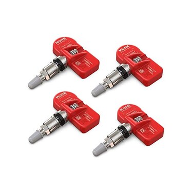 موبايل ترون مستشعر ضغط الاطارات من سلسلة سيجنتشر 315MHz TPMS من مورسينسور 4 قطع   مبرمج مسبقا لمجموعة مختارة من موديلات العلامة التجارية الامريكية   بديل لـ 20925924 20922900 15268606   مشبك