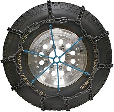 سلسلة شد الذراع المتعددة QG20007 من كيوريتي تشاين كامبني للشاحنات الخفيفة وسيارات الدفع الرباعي - مجموعة من قطعتين، أزرق