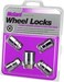 MCGARD 24130 Chrome Cone Seat Wheel Locks (1/2" - 20 Thread Size) - Set of 4