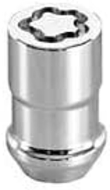 MCGARD 24130 Chrome Cone Seat Wheel Locks (1/2" - 20 Thread Size) - Set of 4