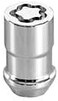 MCGARD 24130 Chrome Cone Seat Wheel Locks (1/2" - 20 Thread Size) - Set of 4