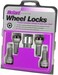 ماك جارد 28318 طقم عجلات - اسود، 4 أقفال / مفتاح واحد