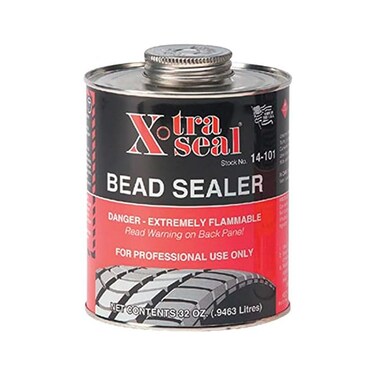 سدادة خرز الاطارات من اكسترا سيل 32 اونصة، اسود مع علبة علوية للفرشاة برو كوارت