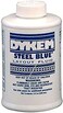 Dykem Layout Fluid Blue, 8 oz. Can and Brush in Cap. Machinist Dye for Metal Layout Work, The Perfect Marking Fluid for Machinist, Metal and Metalworking (1 Each)