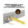 MULWARK 26ft Measuring Tape Measure by Imperial Inch Metric Scale with Both-Side Metal Blade,Magnetic Tip Hook and Shock Absorbent Case-for Construction,Contractor,Carpenter,Architect,Woodworking
