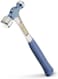 ESTWING Ball Peen Hammer - 16 oz Metalworking Tool with Forged Steel Construction &amp; Shock Reduction Grip - E3-16BP