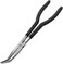 Performance Tool W1045 11-Inch Long Reach 45-Degree Bent Long Nose Pliers, Black