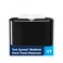 Tork Xpress Countertop Multifold Hand Towel Dispenser, Black, H2/H23, One-At-A-Time Dispensing, Elevation Design - 302028