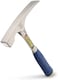 Estwing - E3‐20BLC Bricklayer's/Mason's Hammer - 20 oz Masonary Tool with Forged Steel Construction &amp; Shock Reduction Grip - E3-20BLC Silver
