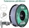eSUN PLAPlus Filament, Grey, 1.55 kg