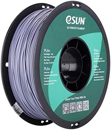 eSUN PLAPlus Filament, Grey, 1.55 kg