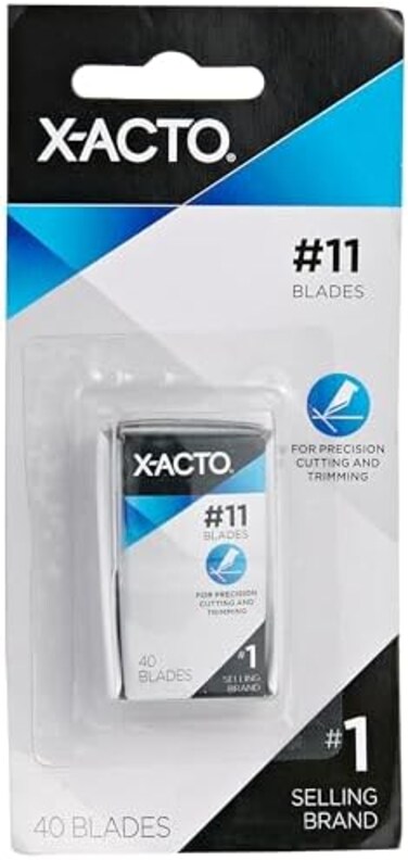 X-Acto 11 Classic Fine Point Replacement Blades, Pack Of 40 (X711)