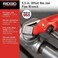 Ridgid 632-31305 9.5 Offset Hex Wrench
