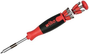 Wiha 77791 14 Piece Ultra Driver 26-in-1 Bit Holder Set, one size