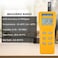 TEKCOPLUS CO2 Meter Portable CO2 Detector Digital CO2 Monitor with Alarm Function Carbon Dioxide Temperature and Humidity Meter, NDIR CO2 Sensor Indoor Air Quality Monitor for Home Office Grow Room