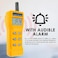 TEKCOPLUS CO2 Meter Portable CO2 Detector Digital CO2 Monitor with Alarm Function Carbon Dioxide Temperature and Humidity Meter, NDIR CO2 Sensor Indoor Air Quality Monitor for Home Office Grow Room