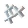 BBTCTY Magnetic Stirrer Stir Bar PTFE Magnetic Mixer Stir Bars Cross Shape (9X25mm, 3PCS)