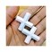 BBTCTY Magnetic Stirrer Stir Bar PTFE Magnetic Mixer Stir Bars Cross Shape (9X25mm, 3PCS)