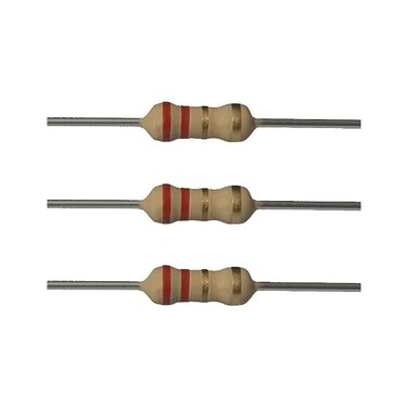 E-Projects 2.2 Ohm Resistors, 1/4 Watt, 5% (Choose Quantity) 10EP5142R20 10