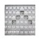 AideTek SMD SMT 0603 Size, 144 Values, 100pc/value 1% Sample Resistor Kit Distributed in Box-All Enclosure E96 Serial 0ohm to 1mohm Designer Kit R06E24100
