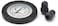 3M Littmann 3M Littmann Stethoscope Spare Parts Kit, Master Cardiology, Black, 40011