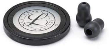3M Littmann 3M Littmann Stethoscope Spare Parts Kit, Master Cardiology, Black, 40011