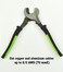 Greenlee 727M Cable Cutter With Cushion Grip Handles, 9-1/4