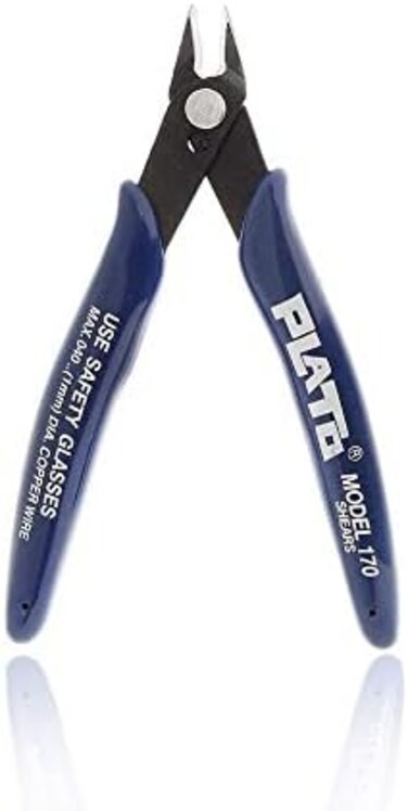 PekH Pliers Electrical Wire Cable Cutters Cutting Side Flush Cutting Pliers Diagonal Cutting Pliers